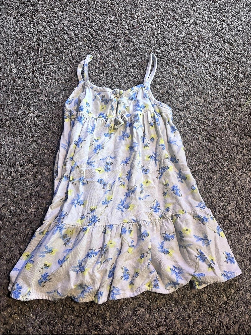 Jessica Simpson Girls White Floral Sundress Size 3T